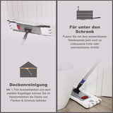 Profi Bodenwischer-Set Dual | Wischmop + Microfaserbezug