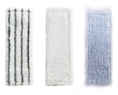 3er Set Profi-Wischmopps - Bodenwischer Dual, Soft & Twister