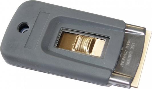 Profi Sicherheitsschaber, ein- und ausziehbar mit Gummierung