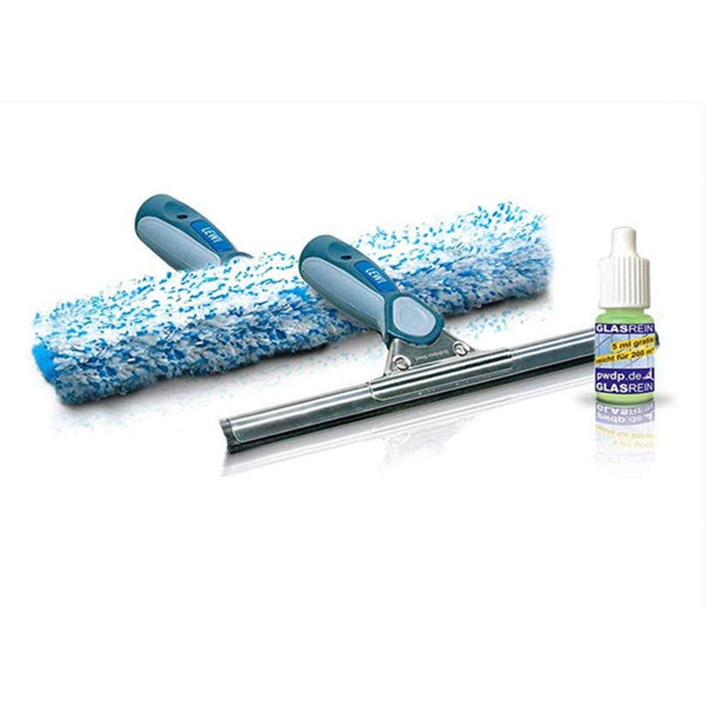 Fenster-Abzieher + Fensterwischer Set
