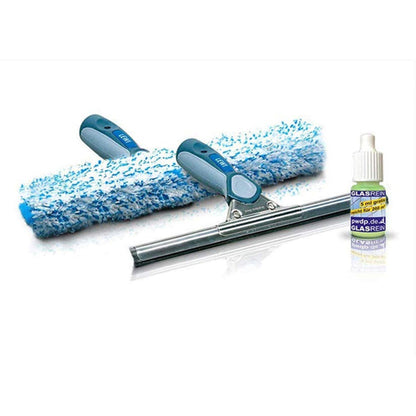 Fenster-Abzieher + Fensterwischer Set
