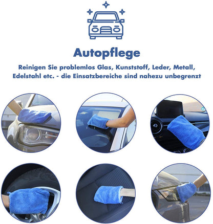 Profi Ultra-Mikrofaser Reinigungshandschuh