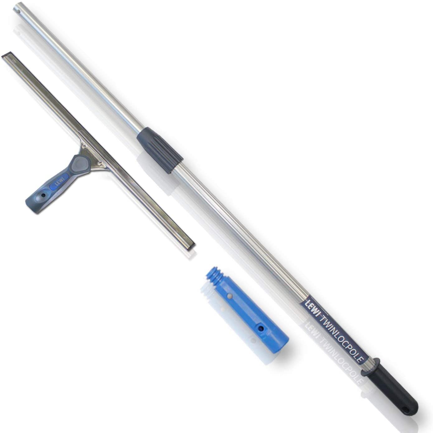 Profi Kombi-Set Teleskopstange mit Fensterabzieher