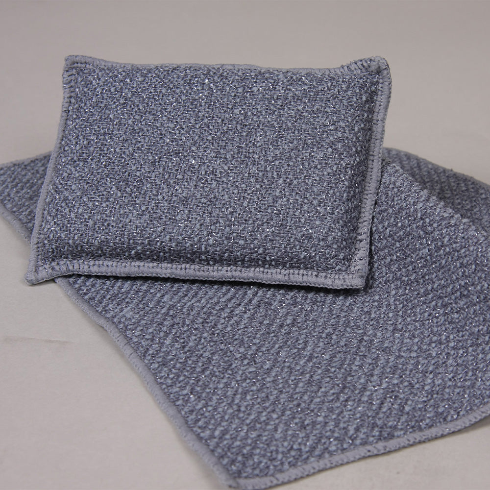 Profi Scheuer-Set - Schwamm + Tuch