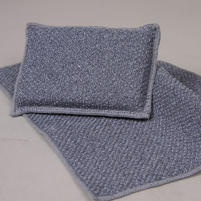 Profi Scheuer-Set - Schwamm + Tuch