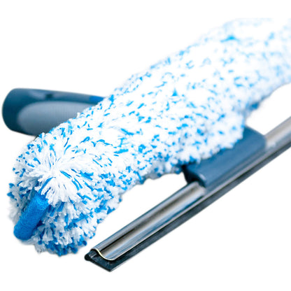 Profi Kombi Fensterwischer & Fenster-Abzieher 2in1